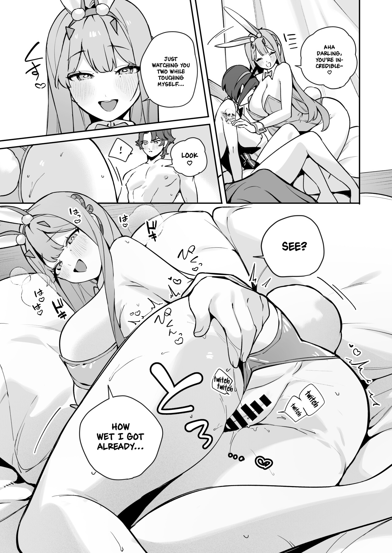 Hentai Manga Comic-Exotic Bunny Night-Read-22